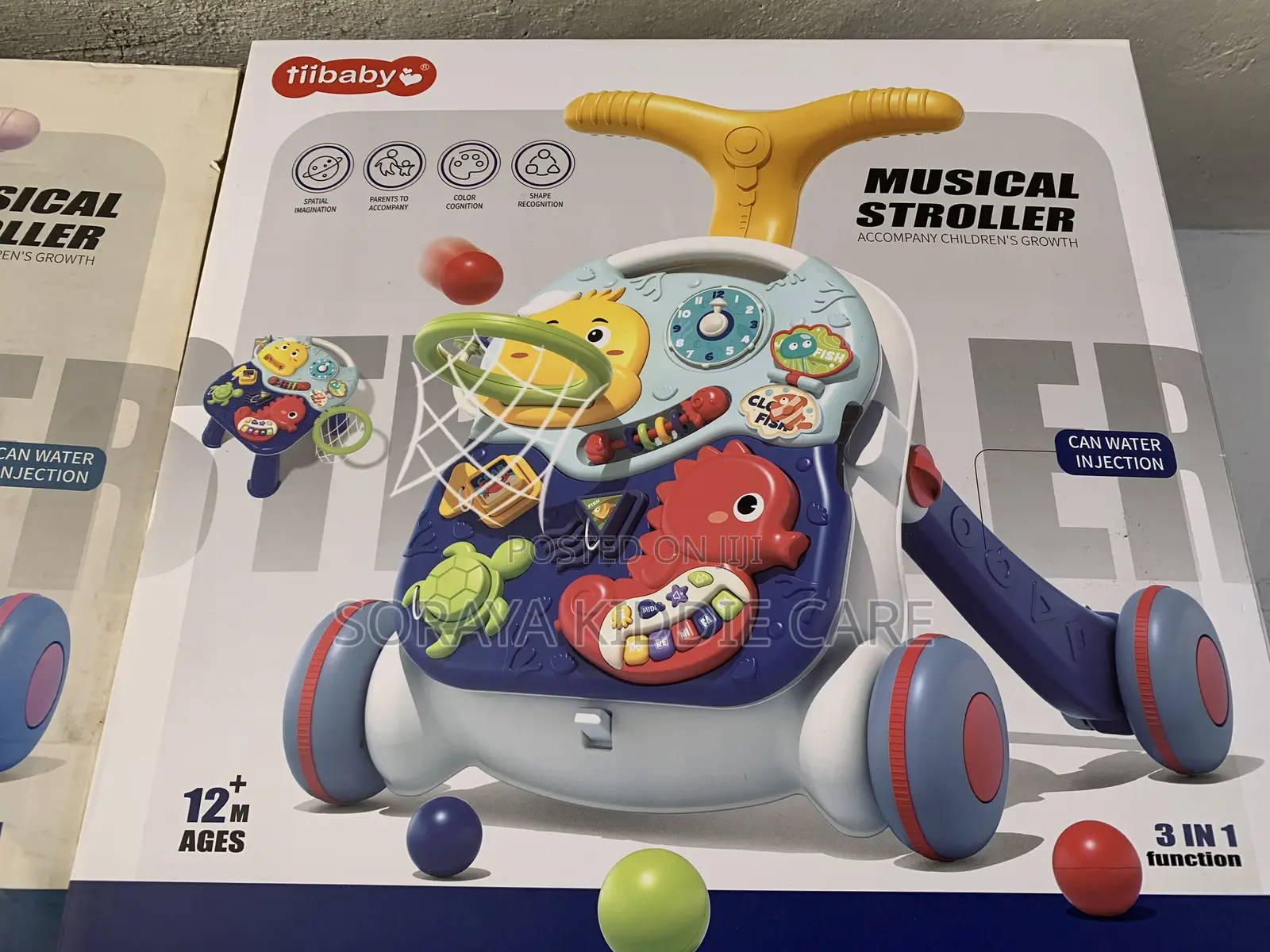 Tiibaby Musical Stroller / Push Walker