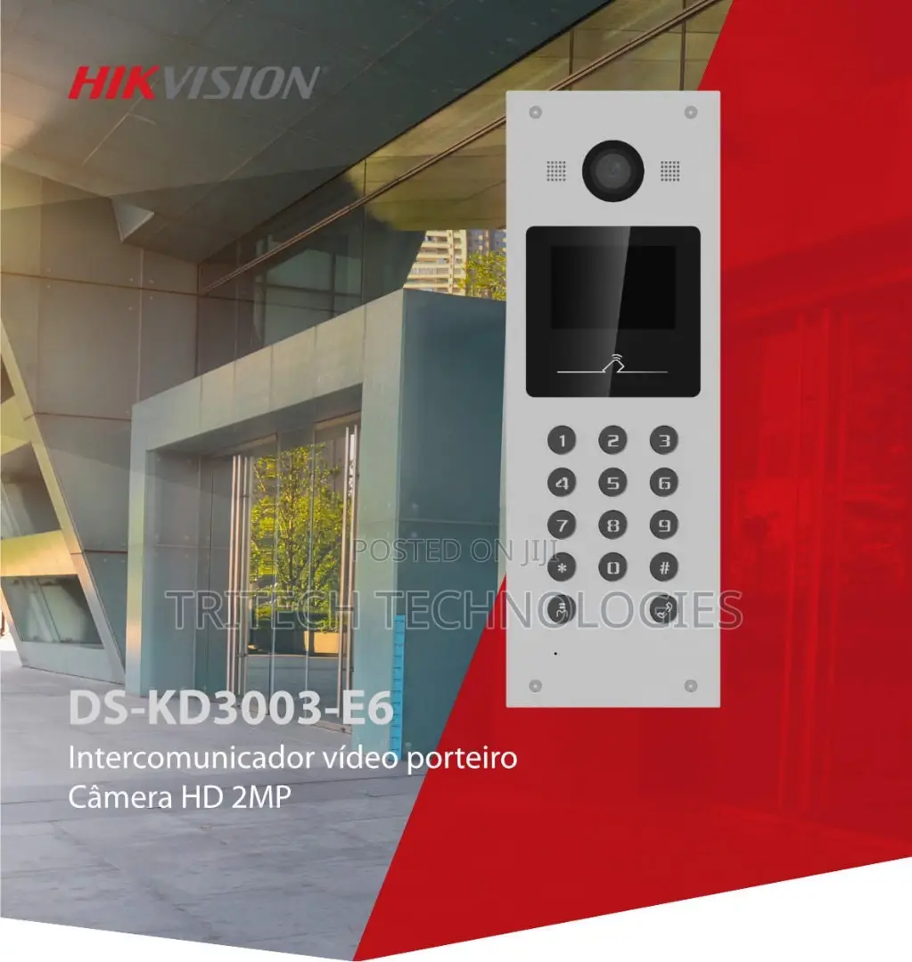 Hikvision Ds-Kd3003-E6 (New) 3.5inch Ip Door Station