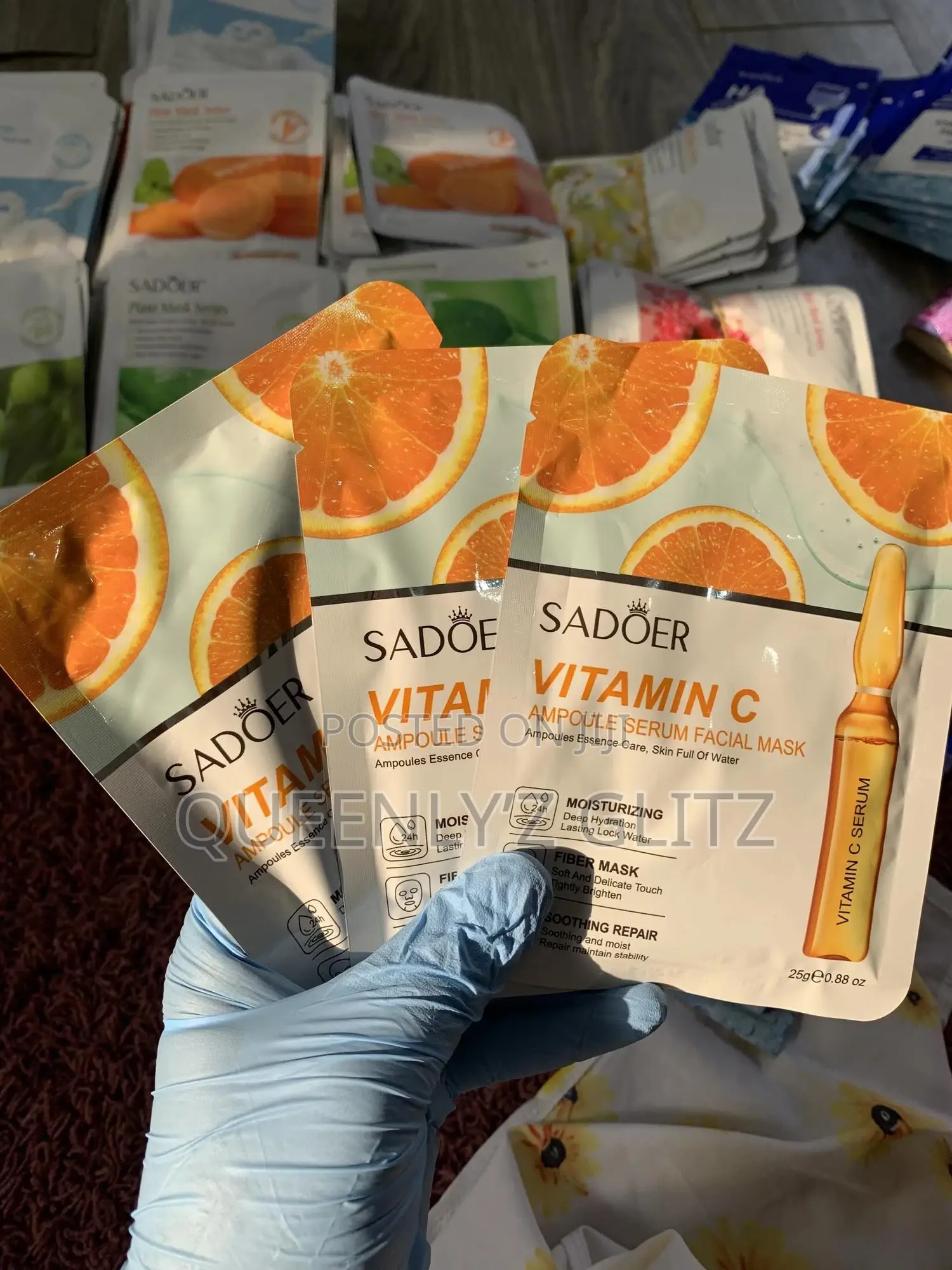 Facial Sheet Masks, Lipmask, Eye Patch and Pimples Patch