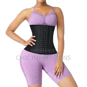 25 Steel Bone Latex Waist Trainer S-2xl