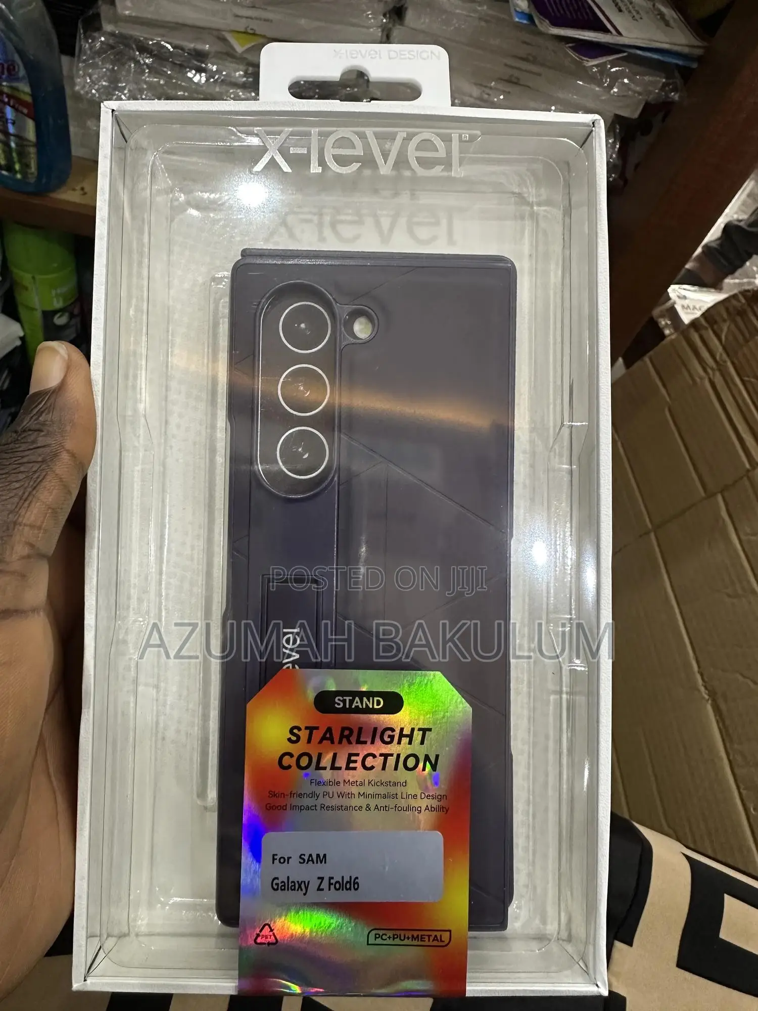 Samsung Galaxy Z Fold 6 Starlight Collection Stand Case