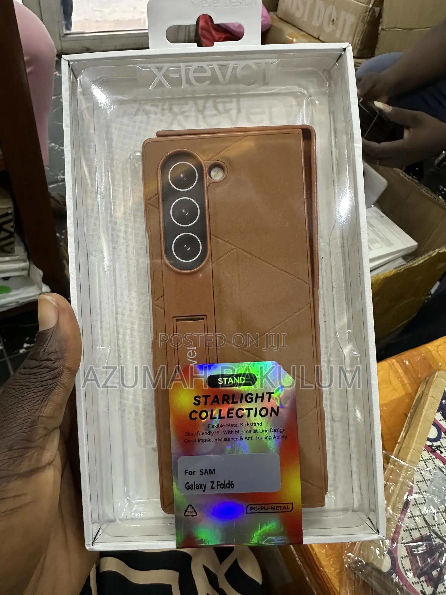 Samsung Galaxy Z Fold 6 Starlight Collection Stand Case