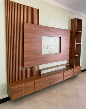 Floating Wall TV Units With Hidden Compartments