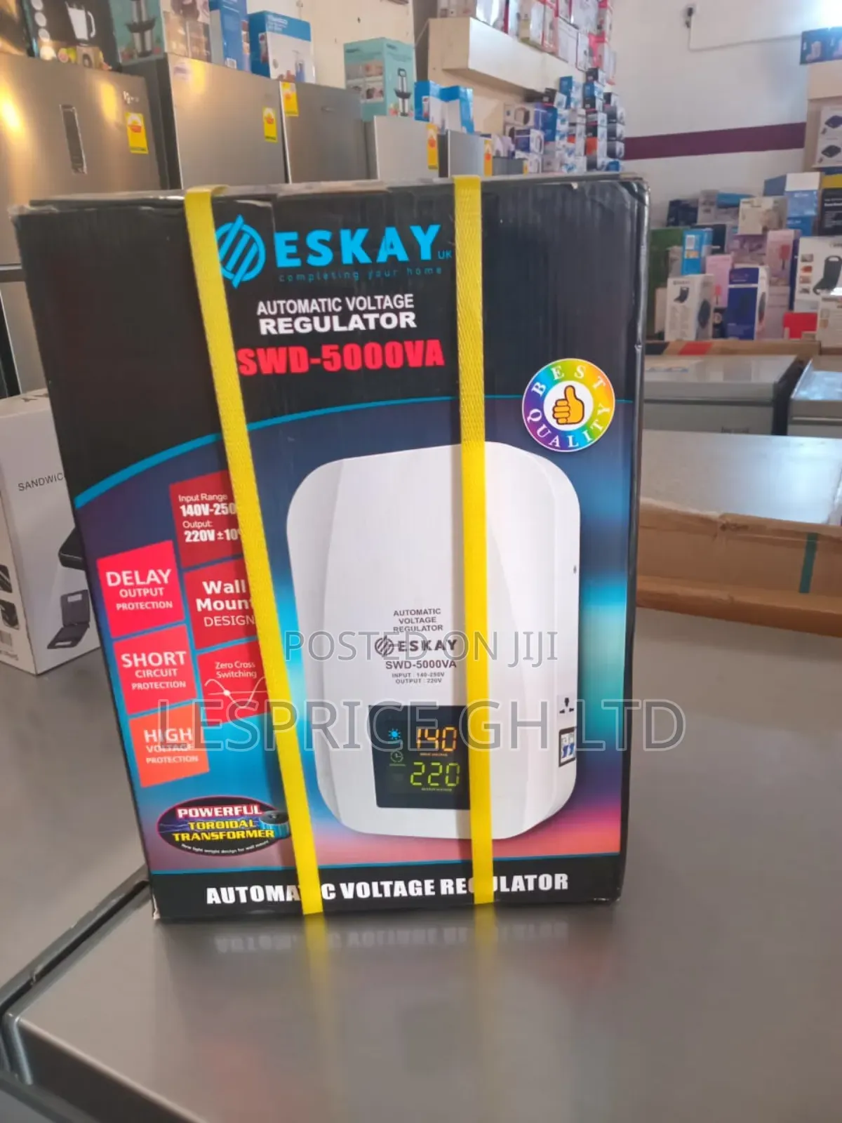 ESKAY 5KVA Voltage Regulator - Safe Power Supply