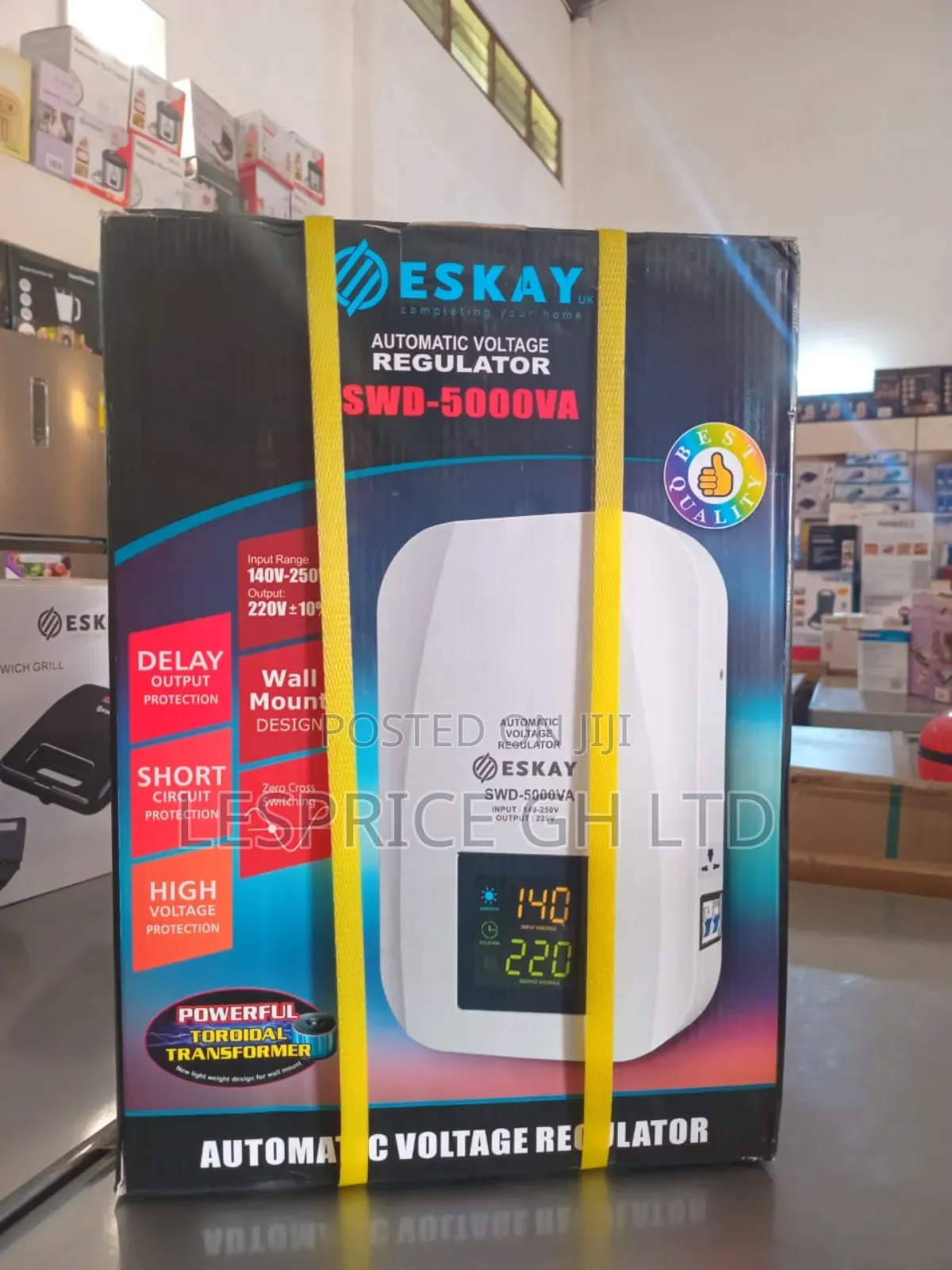 Get Stable Power - ESKAY 5kva Voltage Regulator