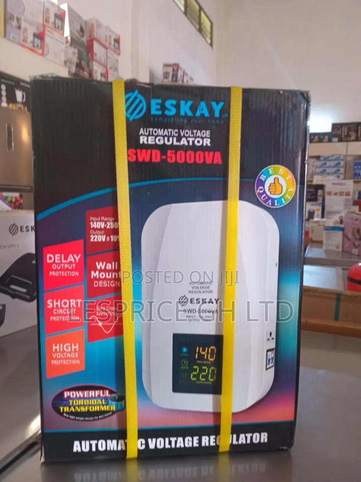 ESKAY 5KVA AVR- Digital Display for Easy Monitoring