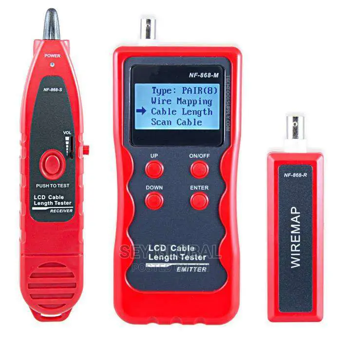 LCD Cable Length Tester - Distance Meter