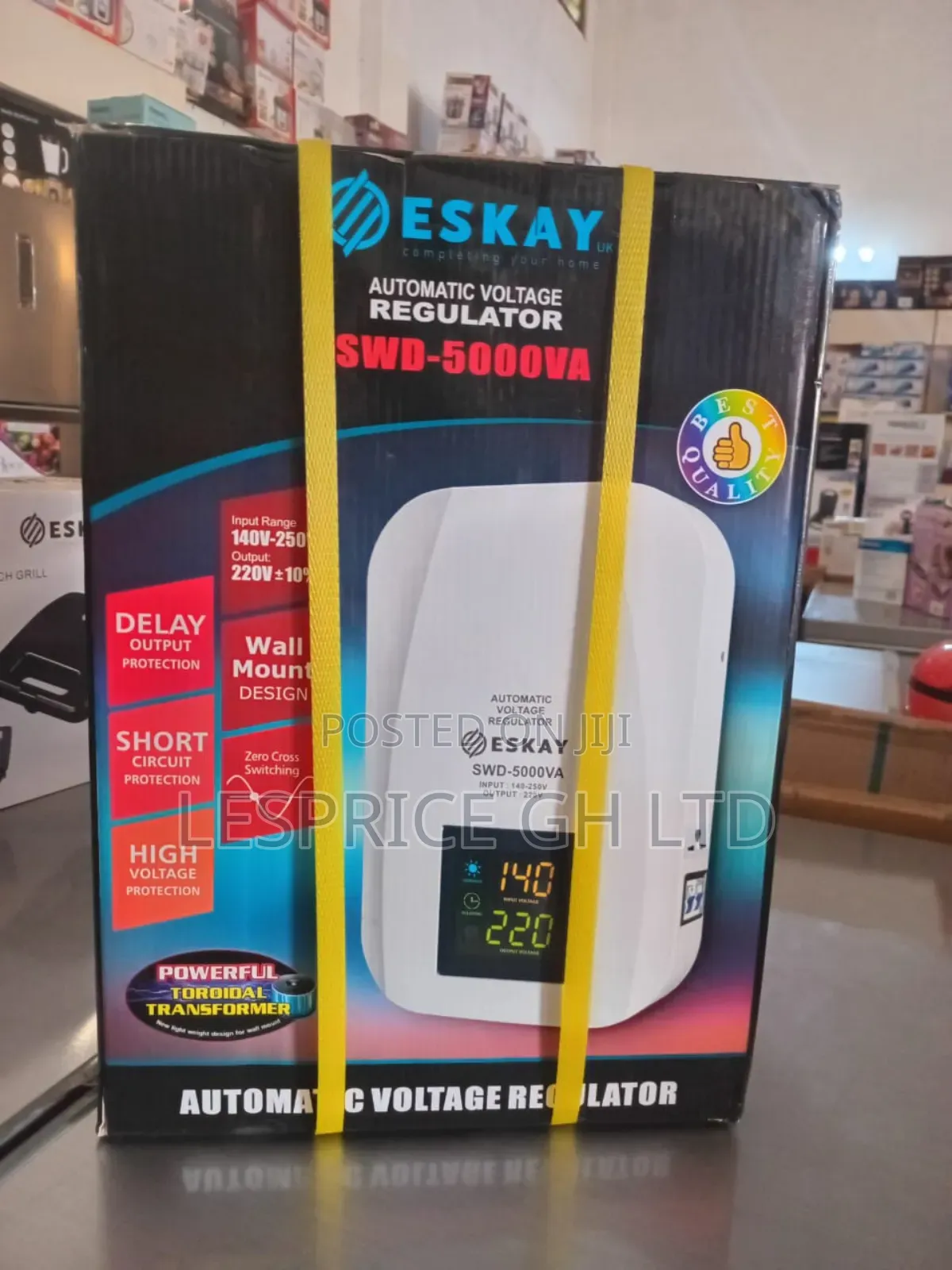 ESKAY 5kva Automatic Regulator - Compact Design