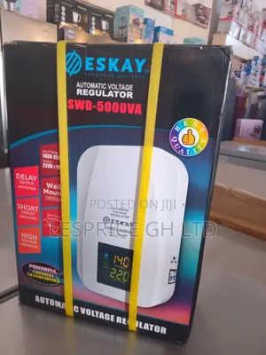 ESKAY 5kva Automatic Regulator - User-Friendly Design!