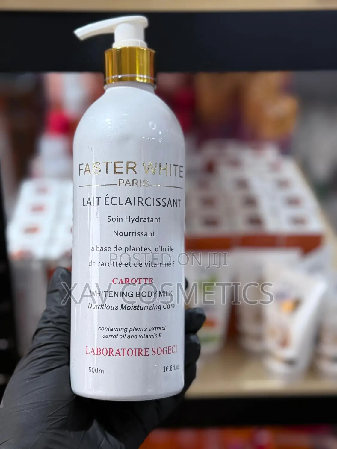 Faster White Carrot Body Milk Lotion