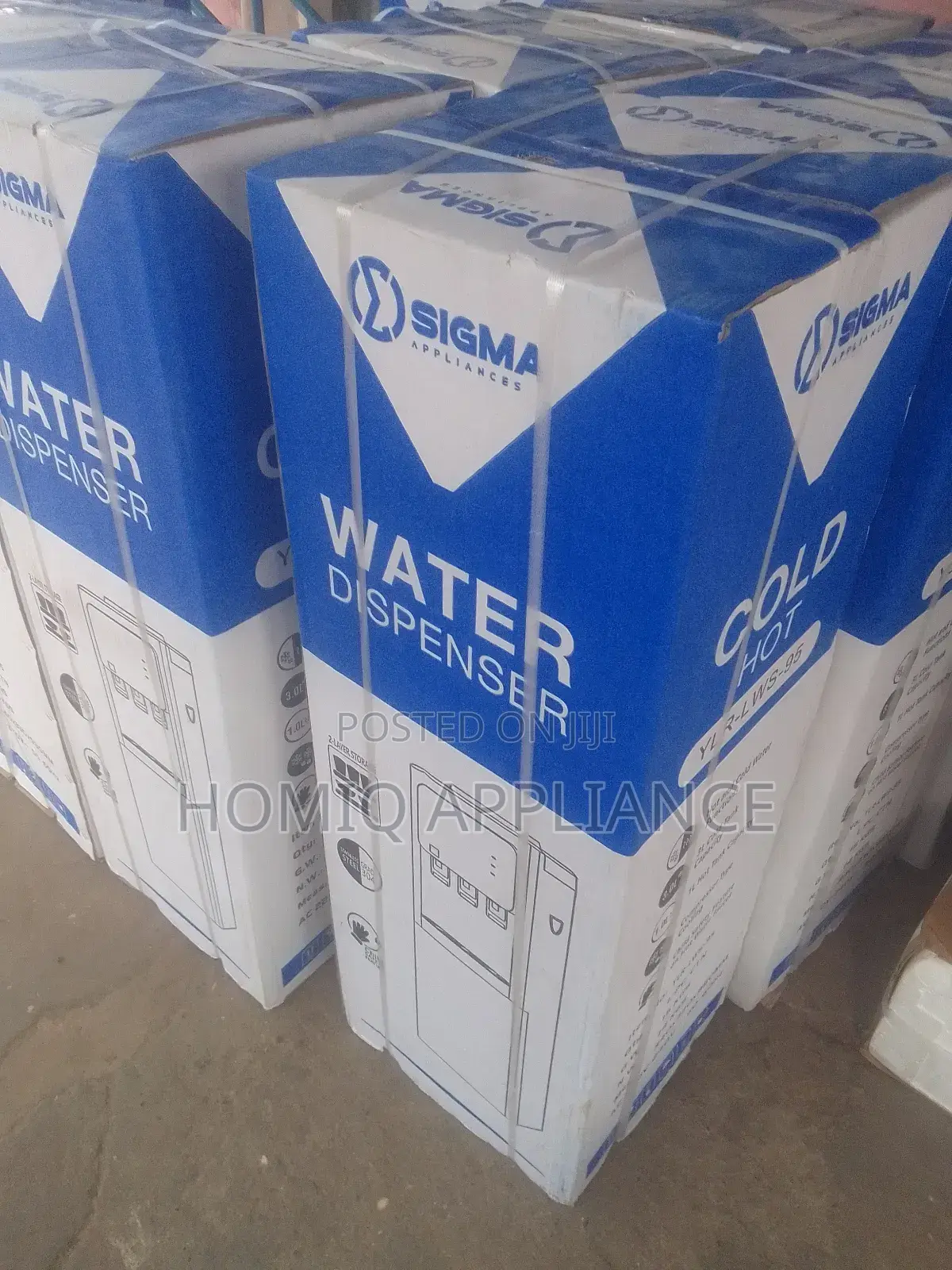 New Sigma 3 Tap 19 LTRS Water Dispenser