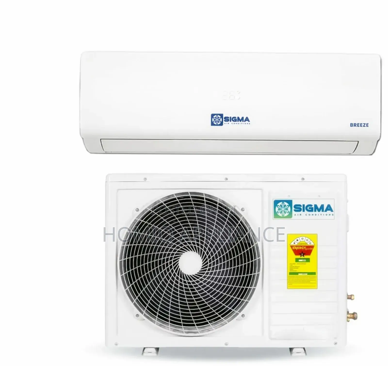 Affordable Sigma 2.5hp R410 Split Aircondition