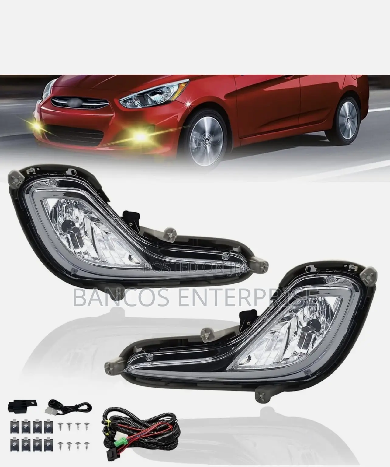 Hyundai Accent 2012-2017 Fog Light