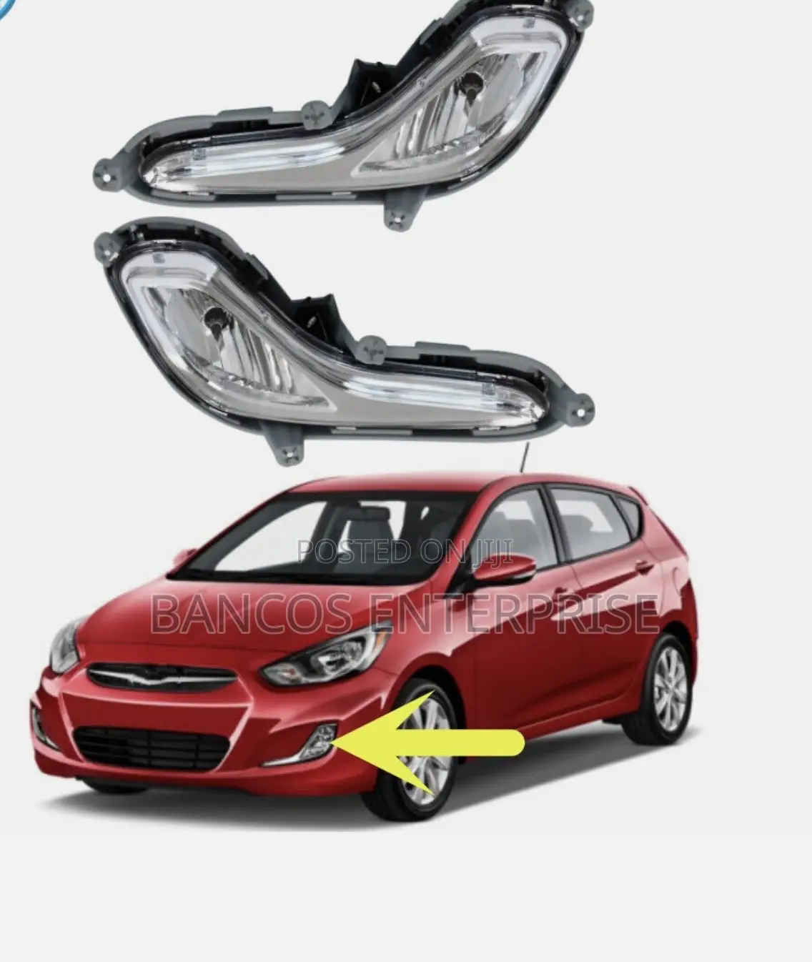 Hyundai Accent 2012-2017 Fog Light
