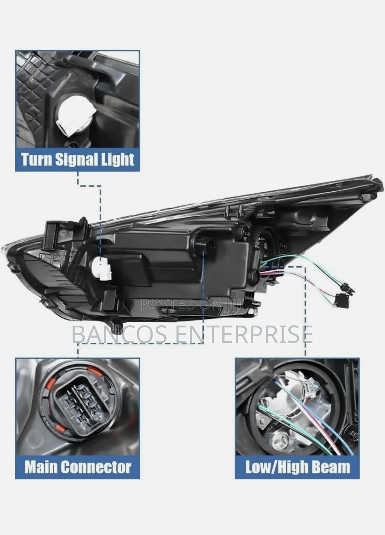 Hyundai Accent 2012-2014 Head Light