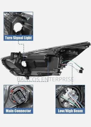 Hyundai Accent 2012-2014 Head Light