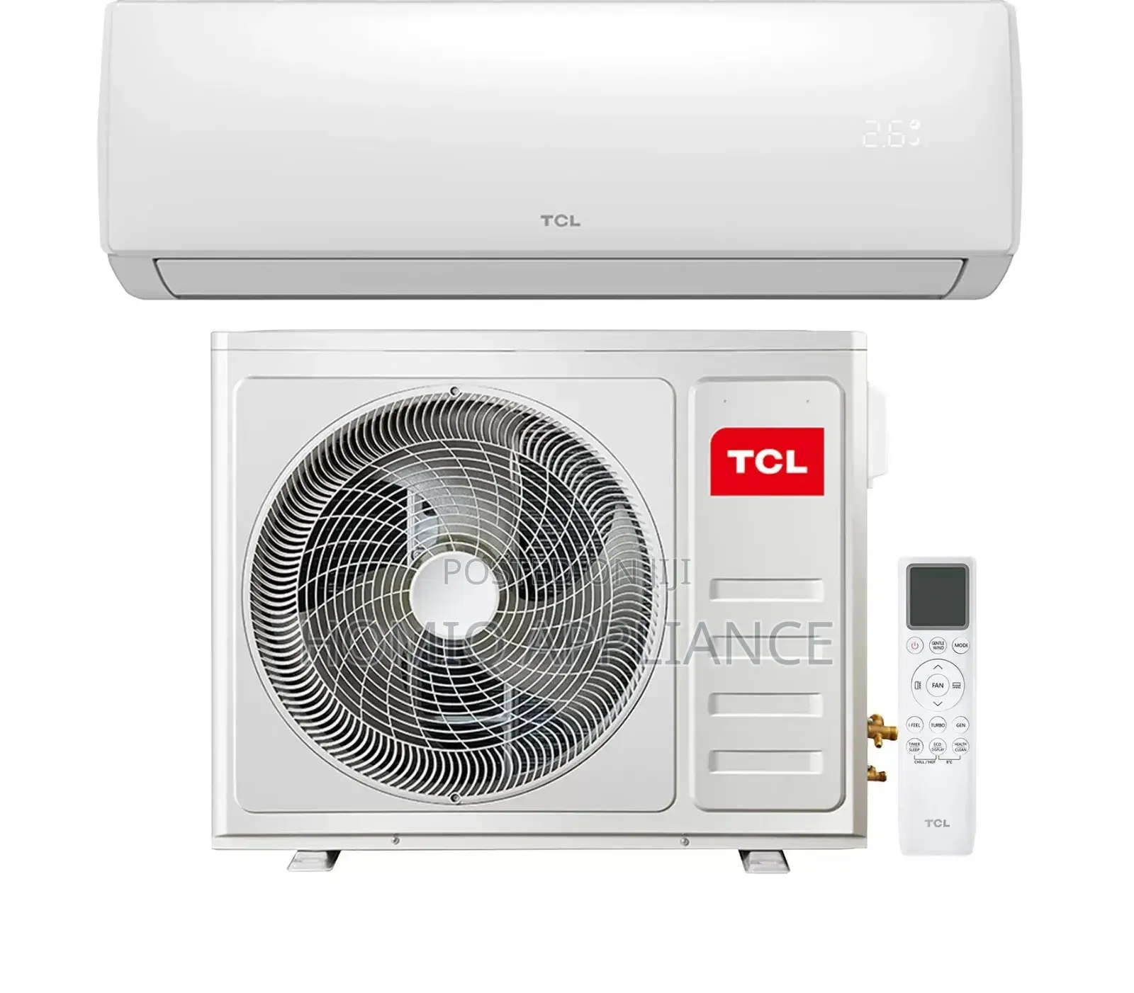 TCL Ac 2.5 Hp R410 Inverter White