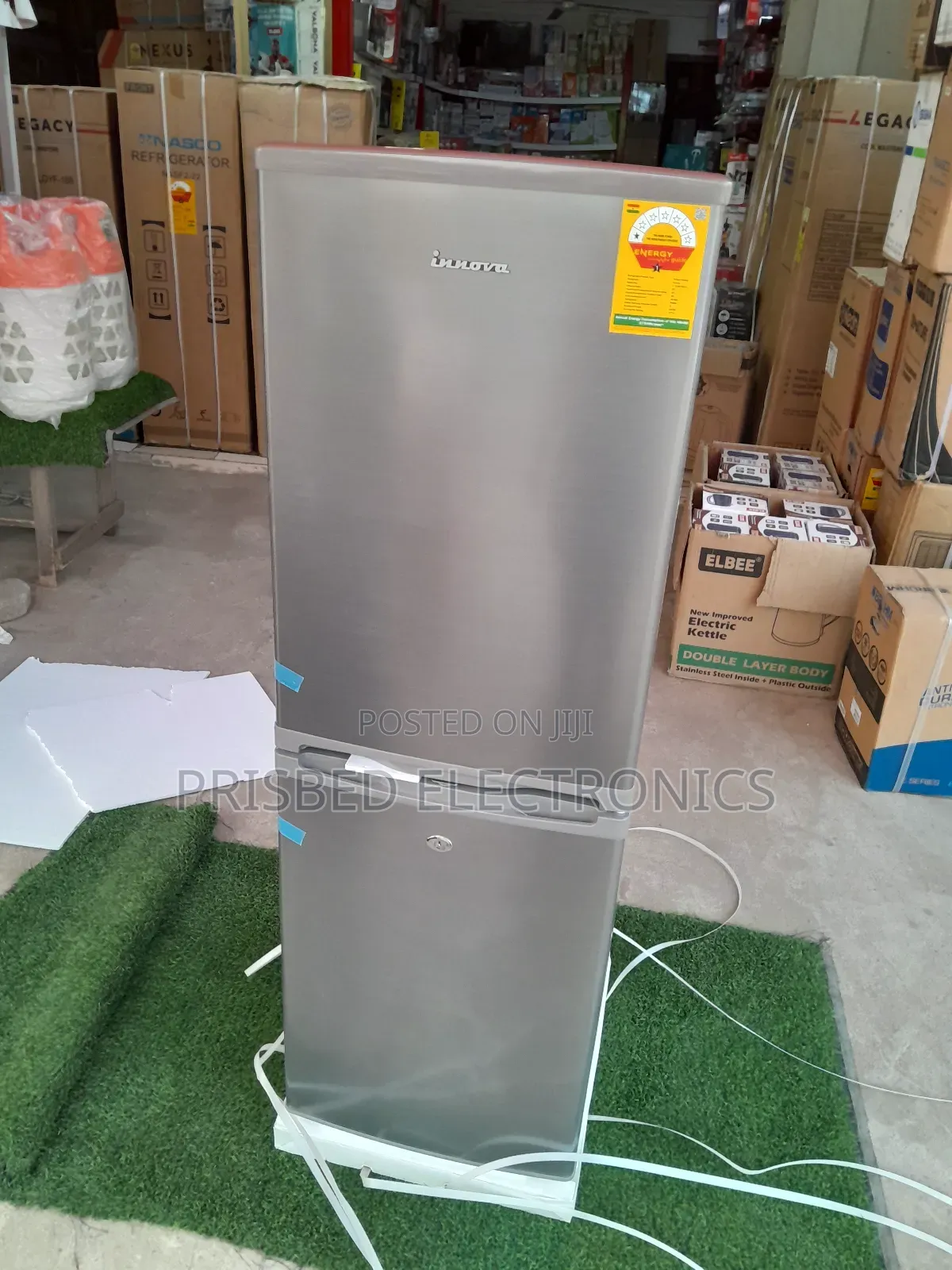 Innova Durable Double Door Combi Fridge 140 Litres