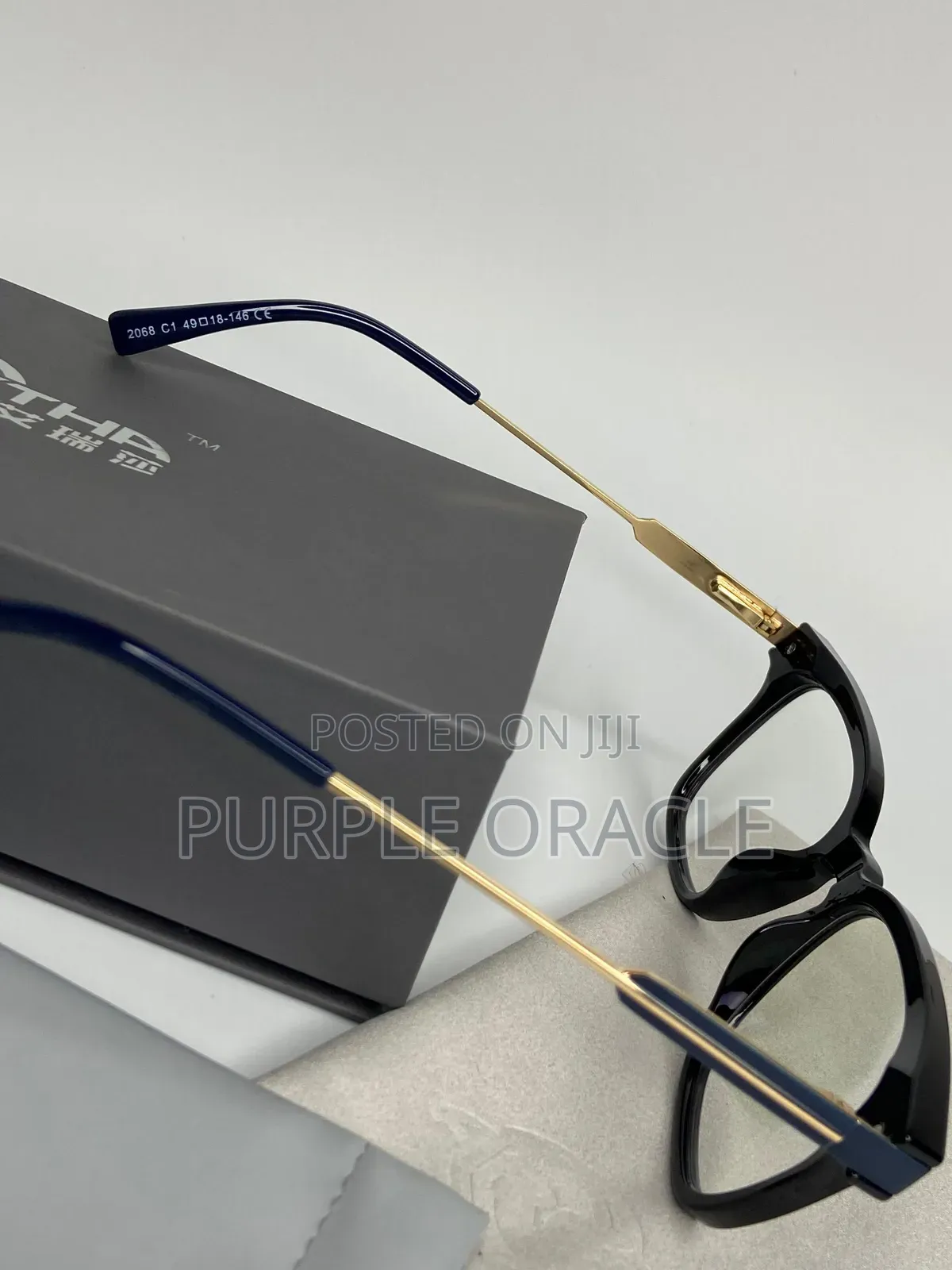 Uv-blocking Men’S Optical Frames With Screen Protection