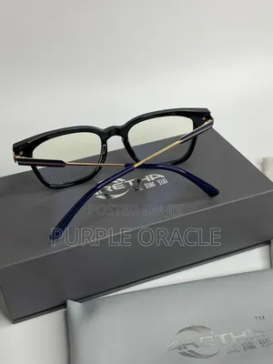 Uv-blocking Men’S Optical Frames With Screen Protection