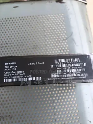New Samsung Galaxy Z Fold4 256 GB Black