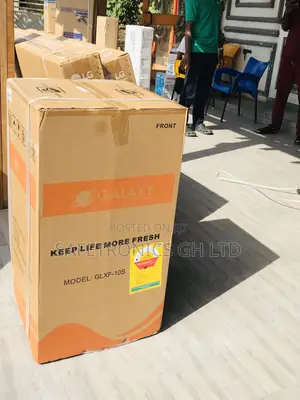 Shop Gray Doubledoor Top Mount 90 Liters Galaxy Fridge