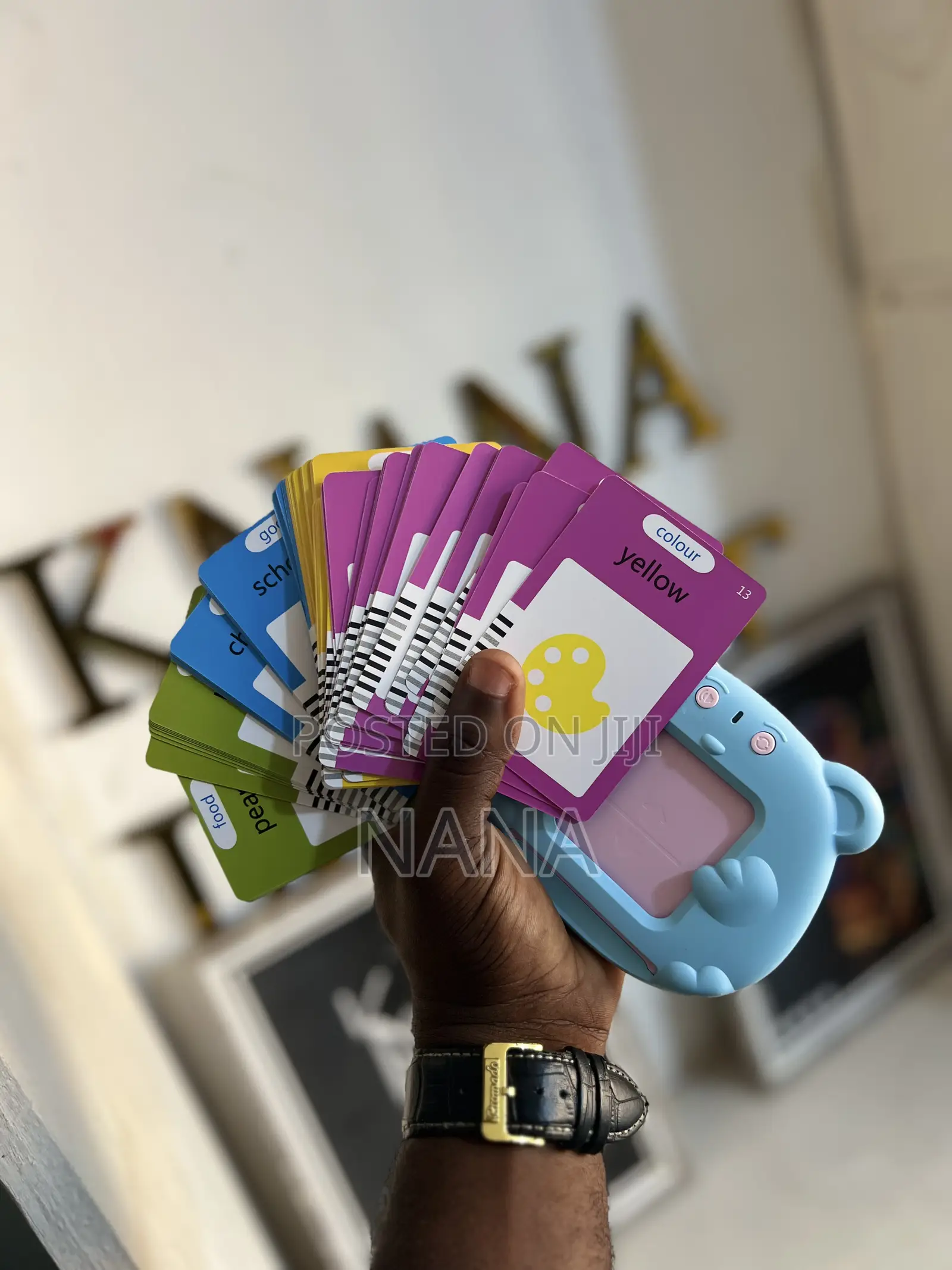 Kids Learning Flash Card Device