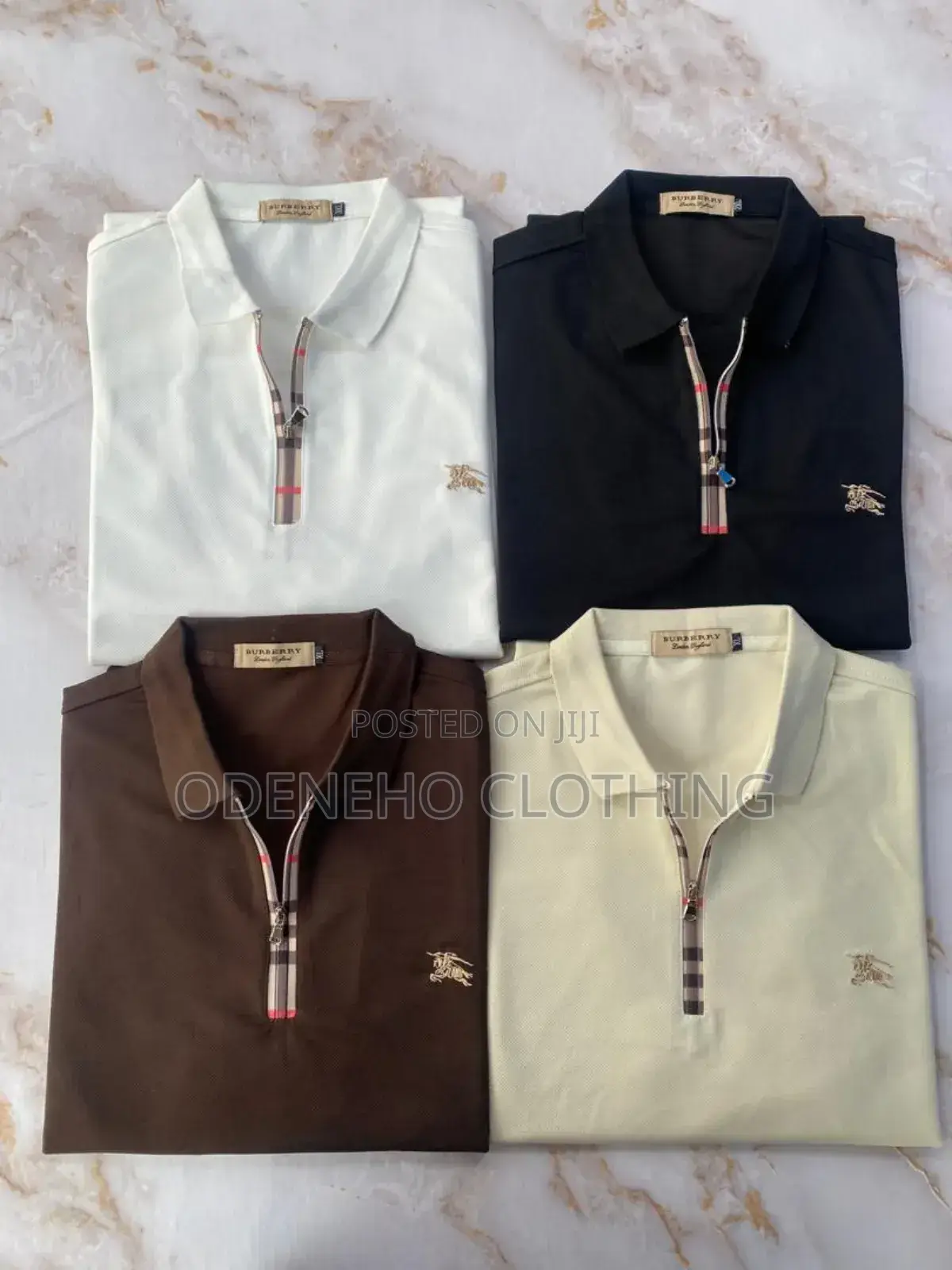 Burberry Zip Shirt for Men