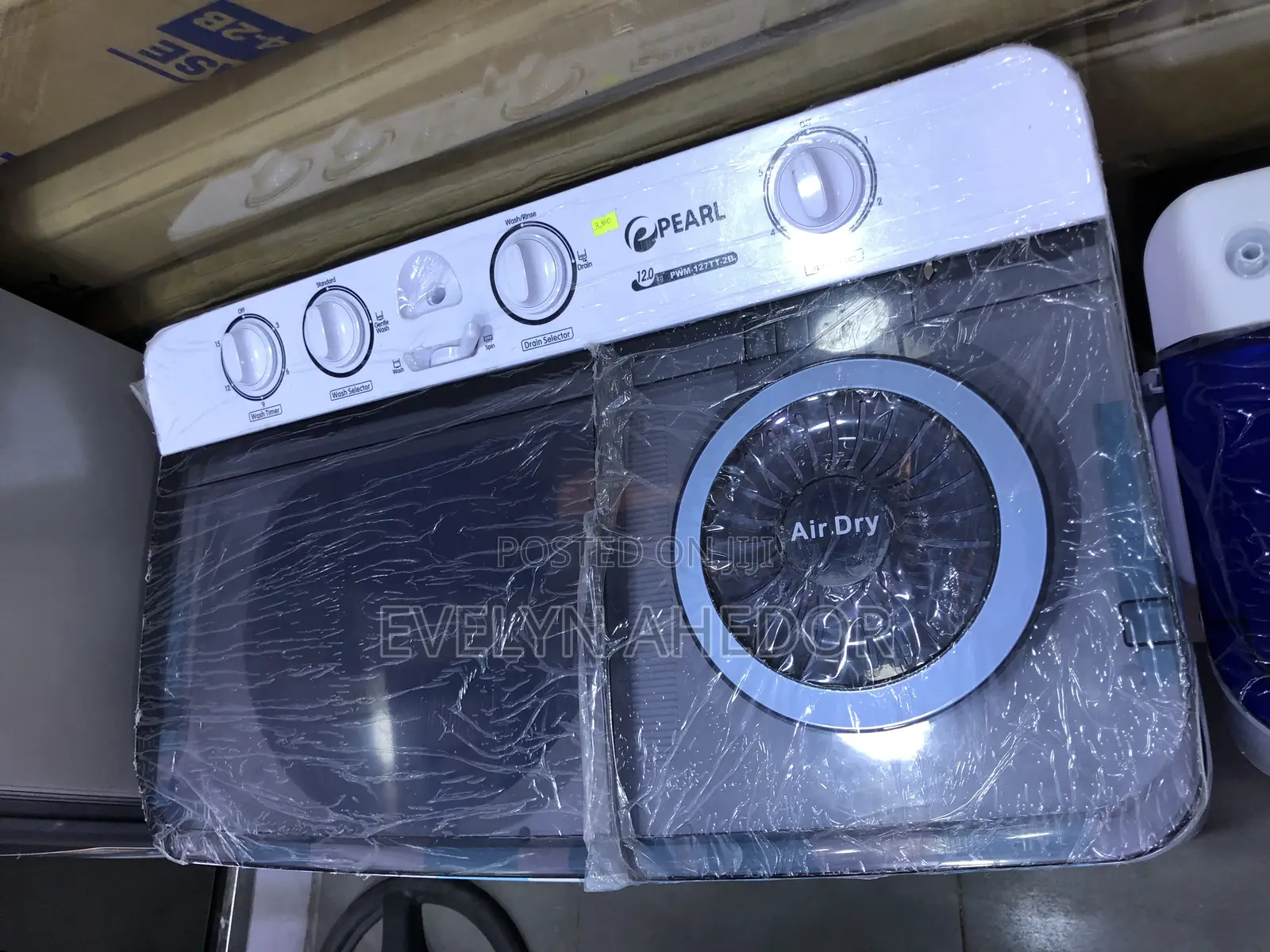 Brand New Pearl Washing Machine 12kg Twin Top Semi Automati