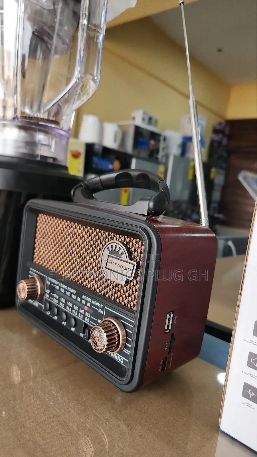 Microdigit Rechargeable Radio Speaker