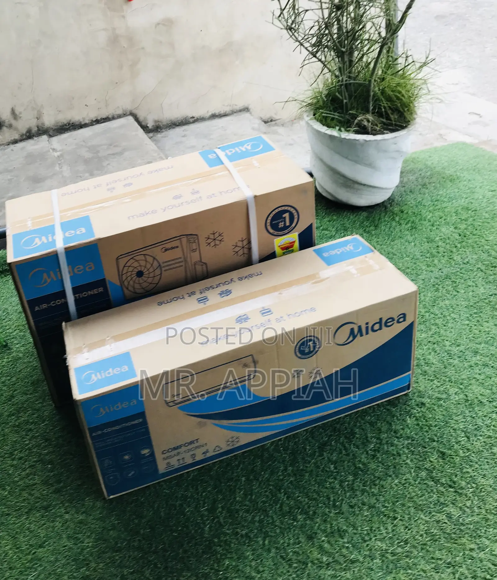 Stay Cool Midea 2.0hp Split Type Smart Inverter Ac.