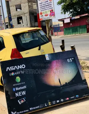 Asano Crystal Clear 65 Inch Smart UHD Led Android Tv