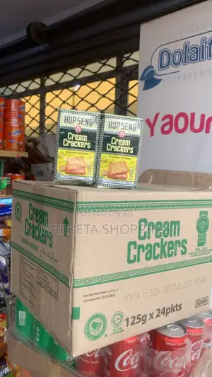 Hupseng Cream Crackers 125gx24