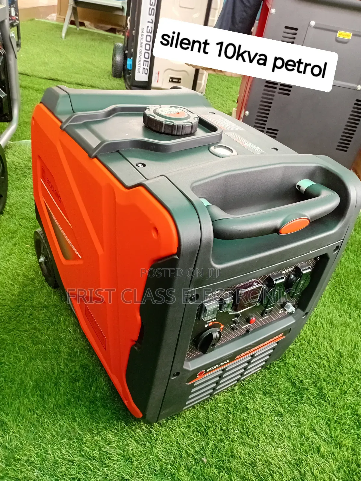 Silent 10kva Inverter Genset With Air Cooling System