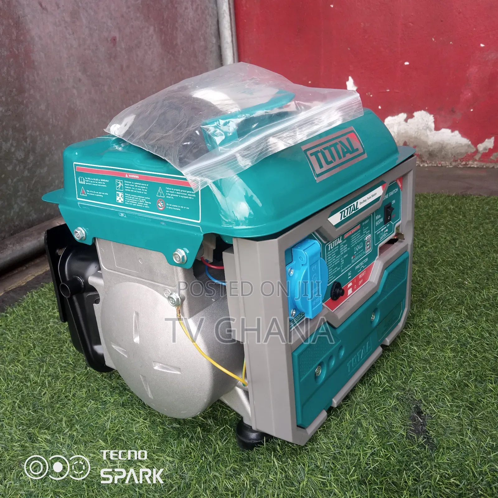 Total Geneset 2.0HP 800W Silent Pull Generator Super Quality