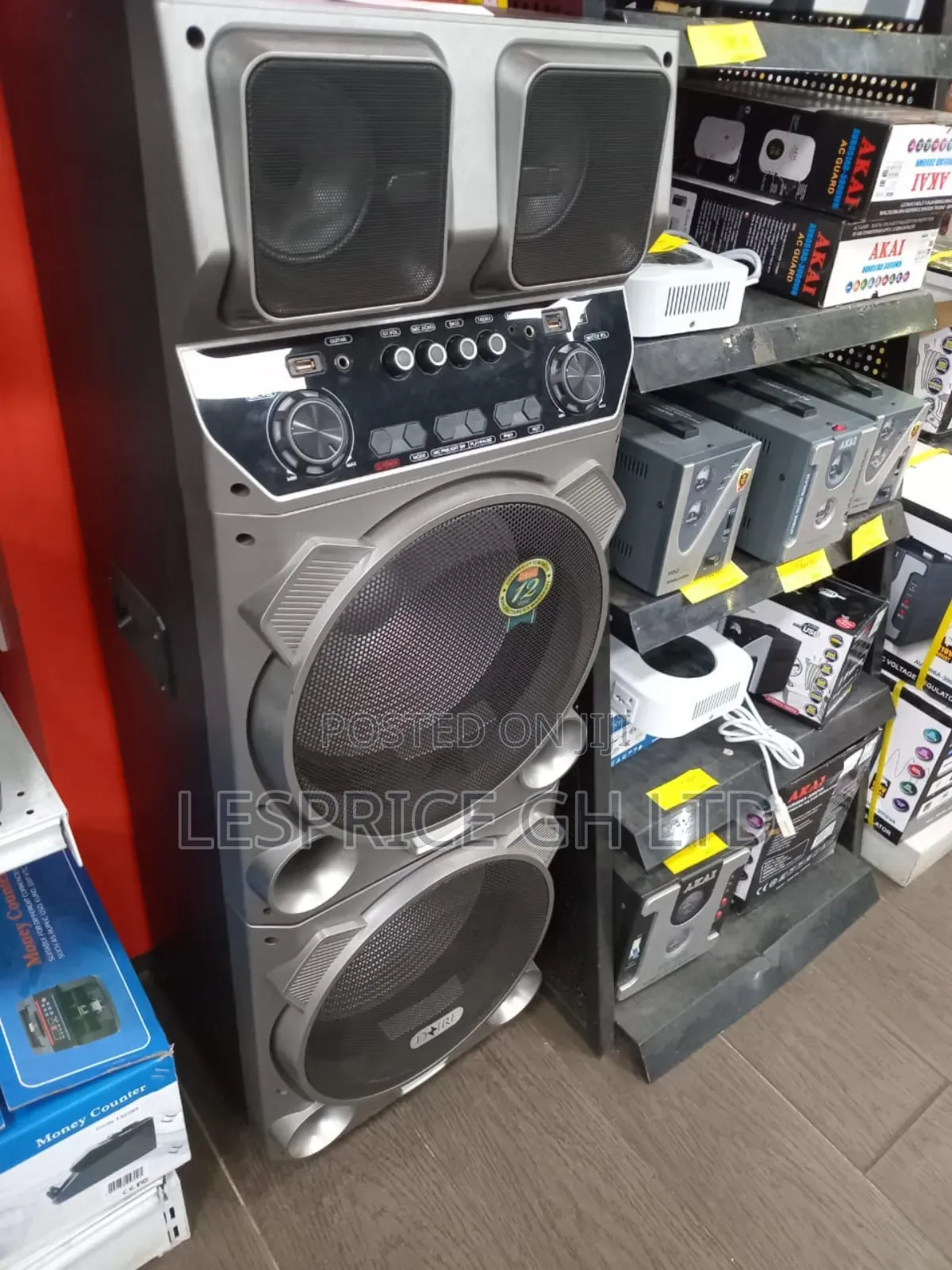DZIRE LED Lights - Portable Bluetooth Audio!