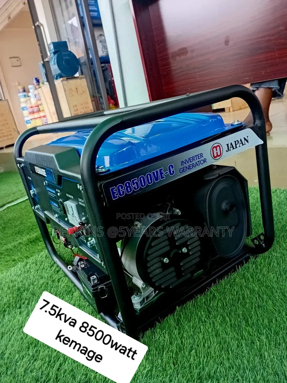 High Technology 7.5kva 8500watt Kemage Generator 7.5kva Made