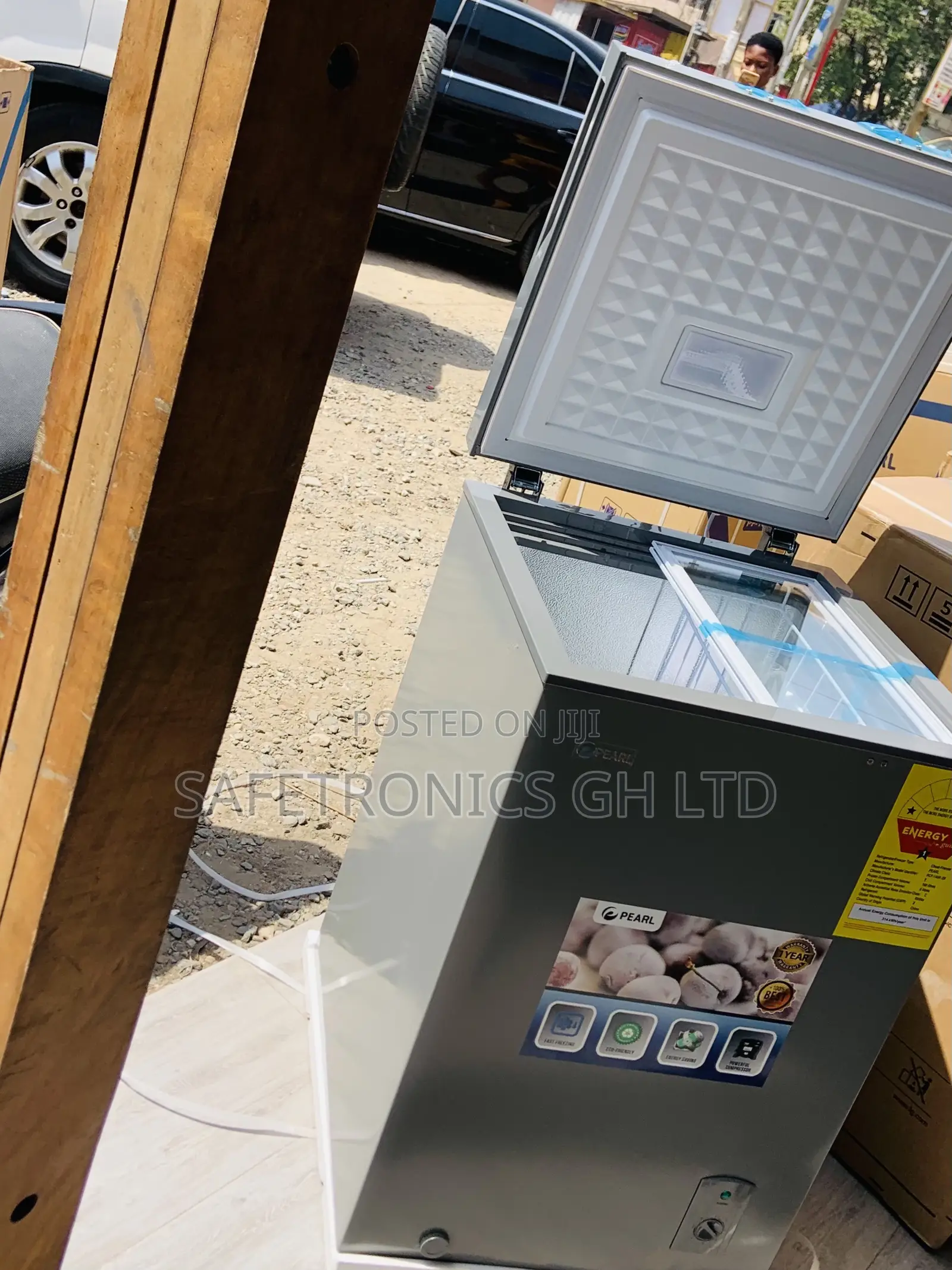 Eco Friendly Pearl Singledoor 100 Liters Chestfreezer