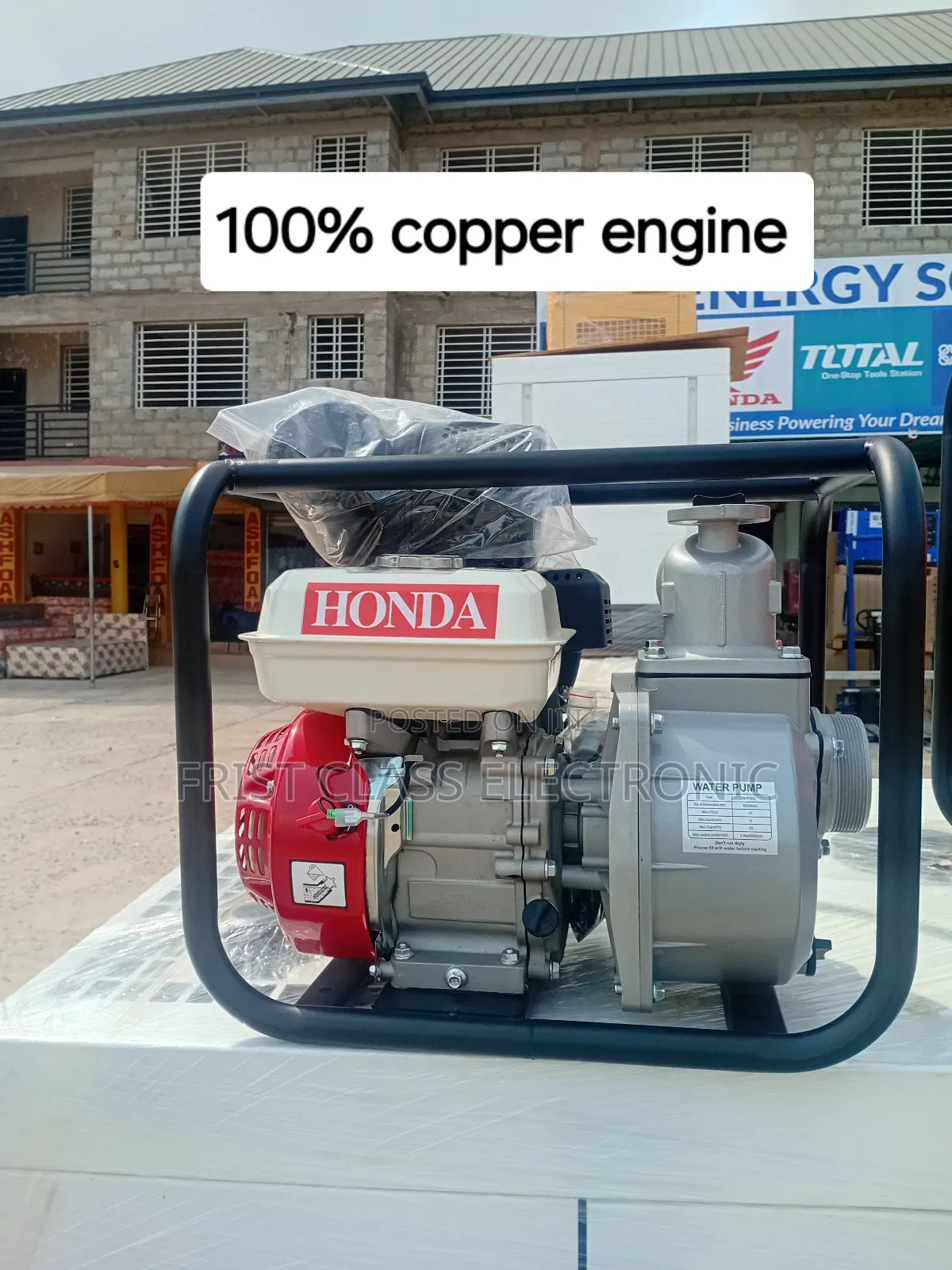 Residential 3inches Water Pump With 100% Copper Engine