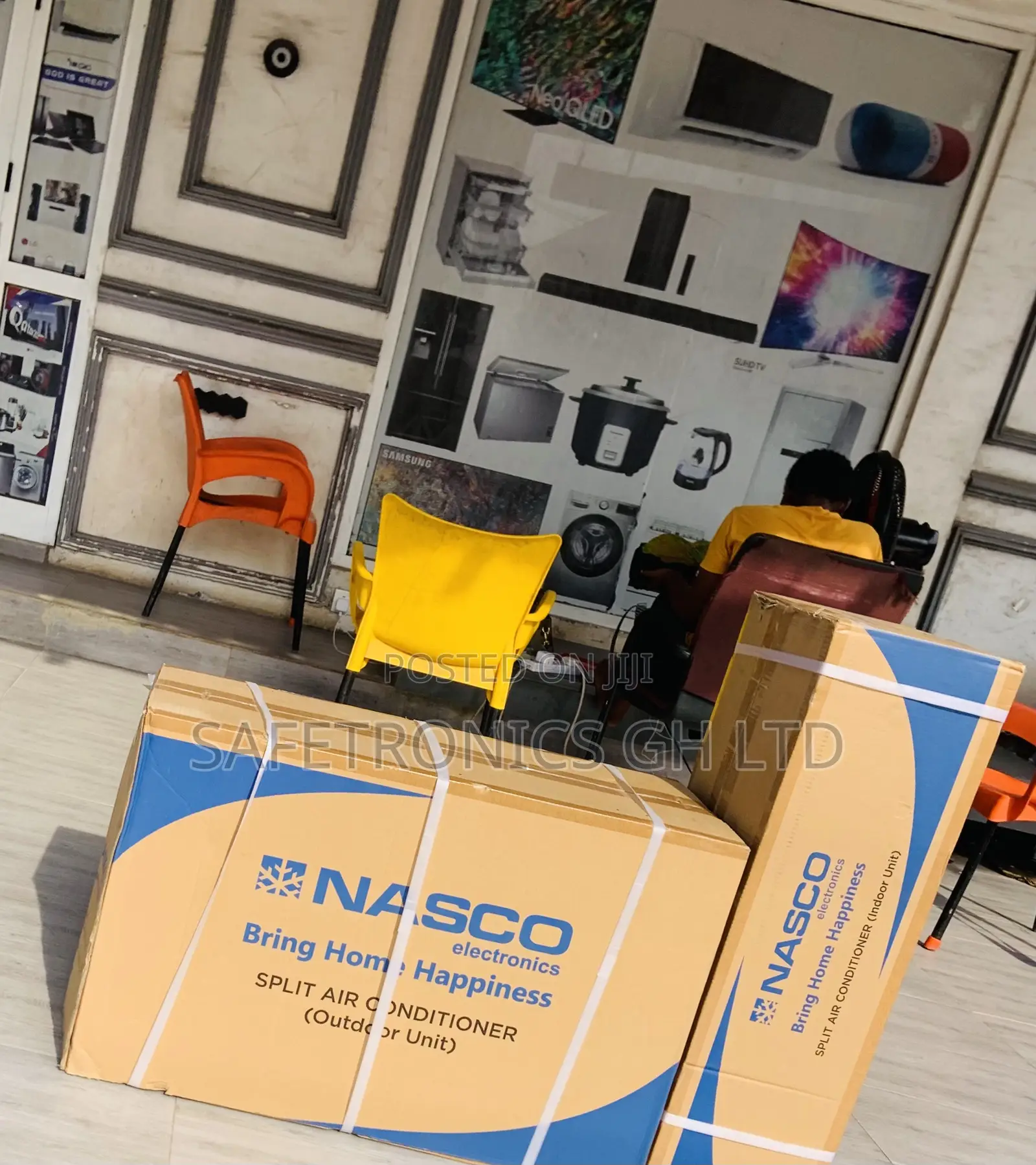 Valuable R410 Gas White Nasco Ecocooler 1.5 Horsepower Ac