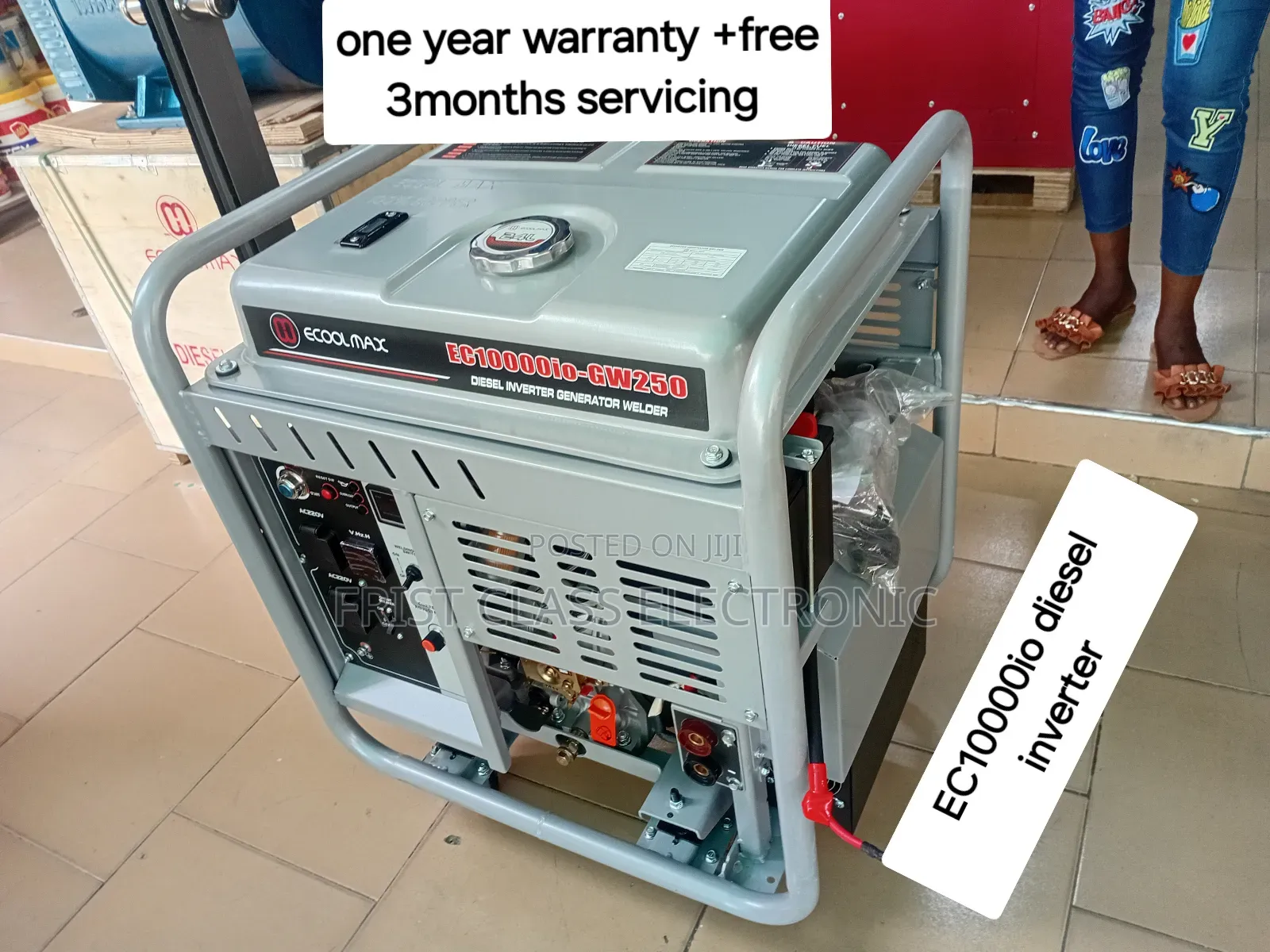 Powerful and Reliable Silent Diesel Inventer Welder