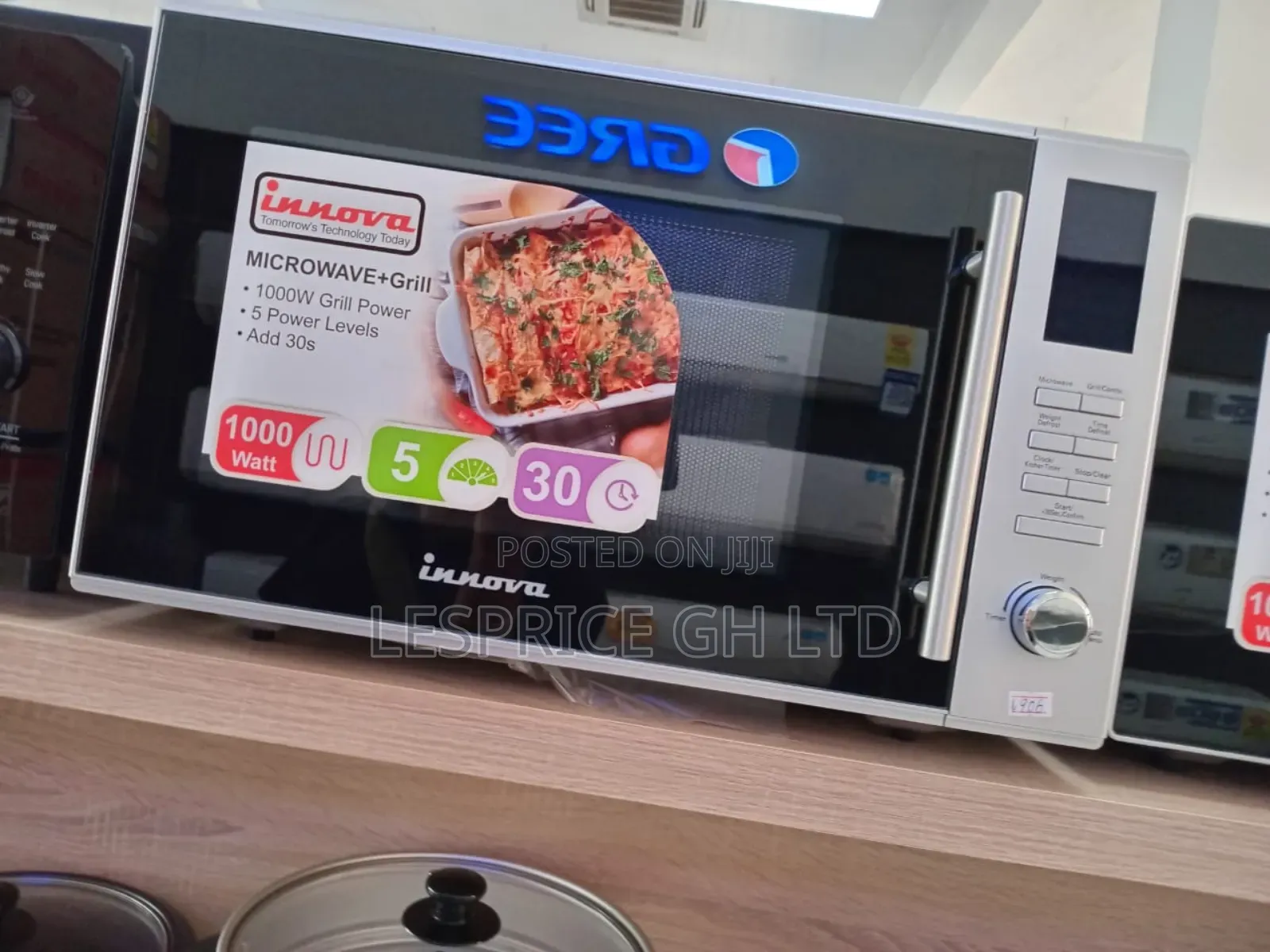 Innova 25L Microwave - Powerful 1000W With Grill