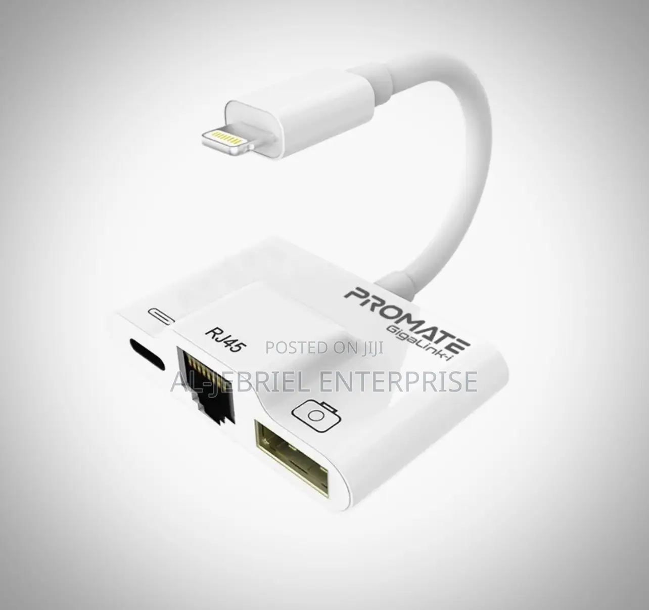 Promate 3-in-1 OTG Lighting Hub —Gigalink-I
