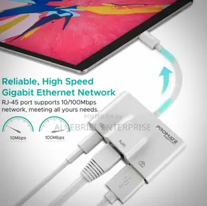 Promate 3-in-1 OTG Lighting Hub —Gigalink-I