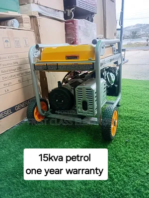 Heavy Duty 15kva Petrol Genset