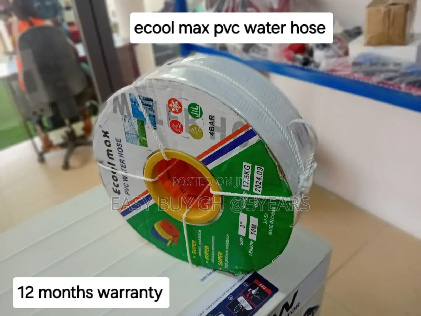 Climate Resistance Ecool Max 3inch Water Outlets Hose