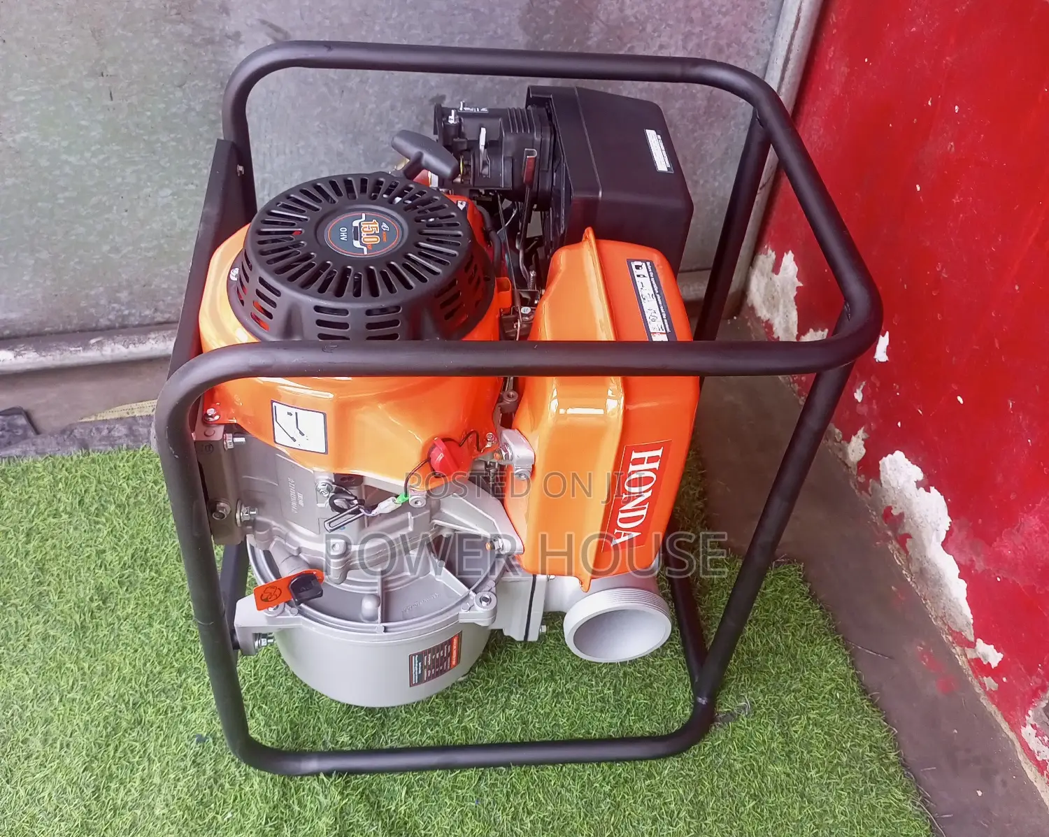 Orange 5 Inches Water Pump Unique Gasoline Water Pump Honda