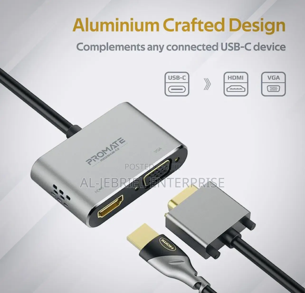 Promate Multiport USB-C Adapter