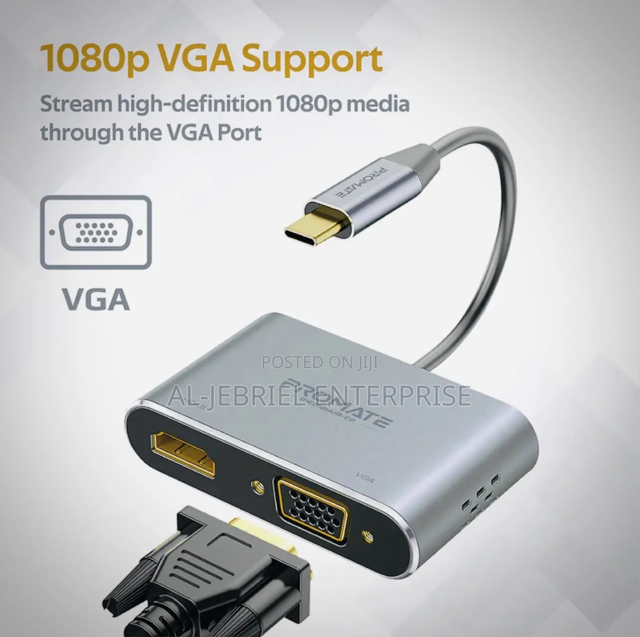 Promate Multiport USB-C Adapter