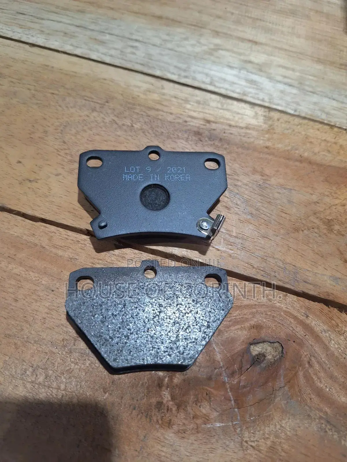 Brake Pads (Rear)- Corolla, Yaris, Prius, Etc. 1999-